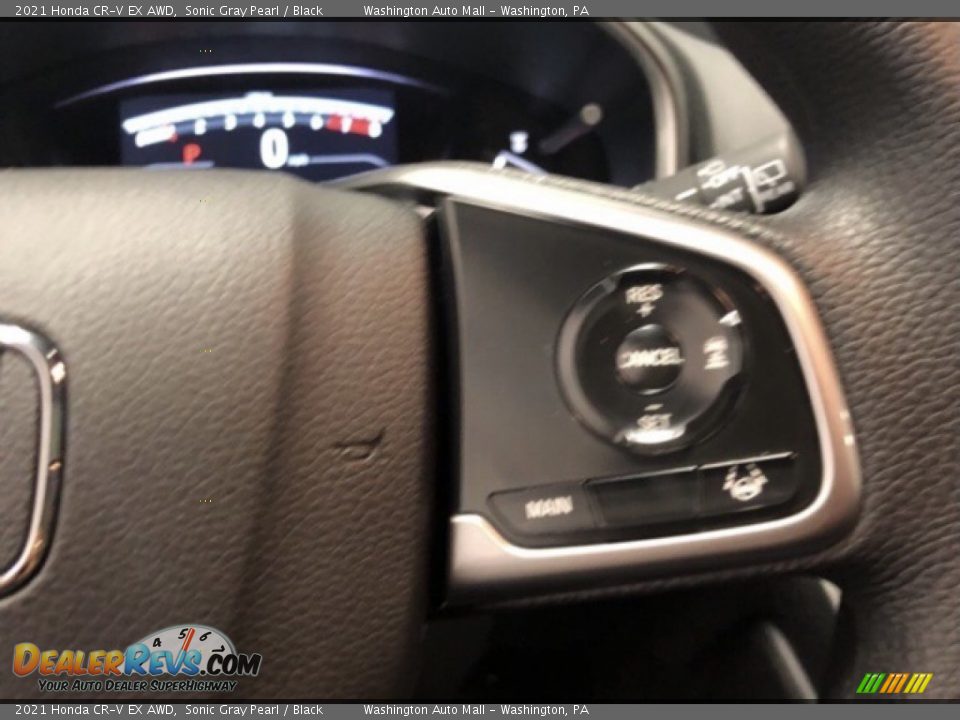2021 Honda CR-V EX AWD Sonic Gray Pearl / Black Photo #11
