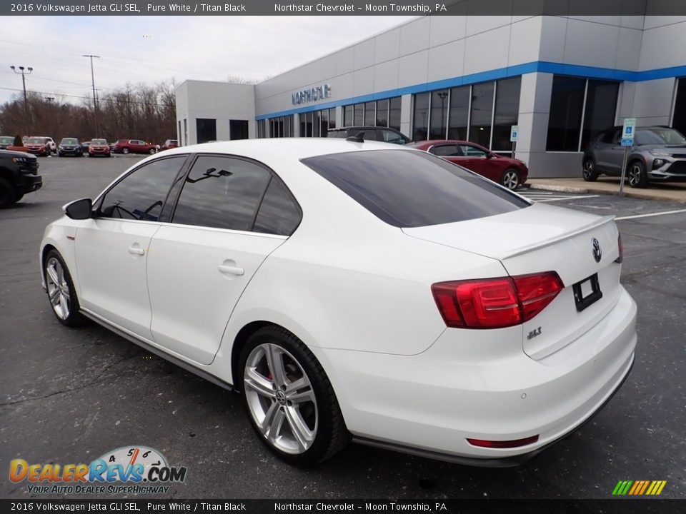 2016 Volkswagen Jetta GLI SEL Pure White / Titan Black Photo #4