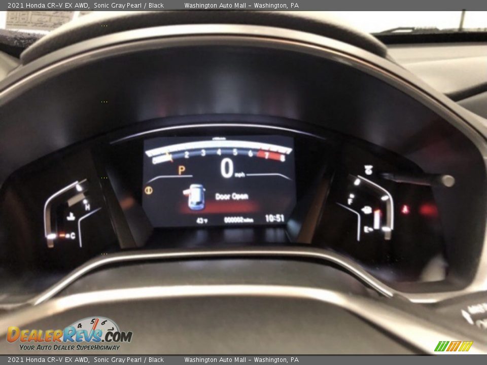 2021 Honda CR-V EX AWD Sonic Gray Pearl / Black Photo #12