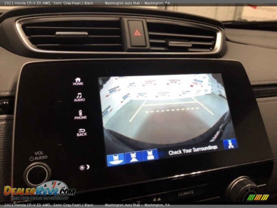 2021 Honda CR-V EX AWD Sonic Gray Pearl / Black Photo #13