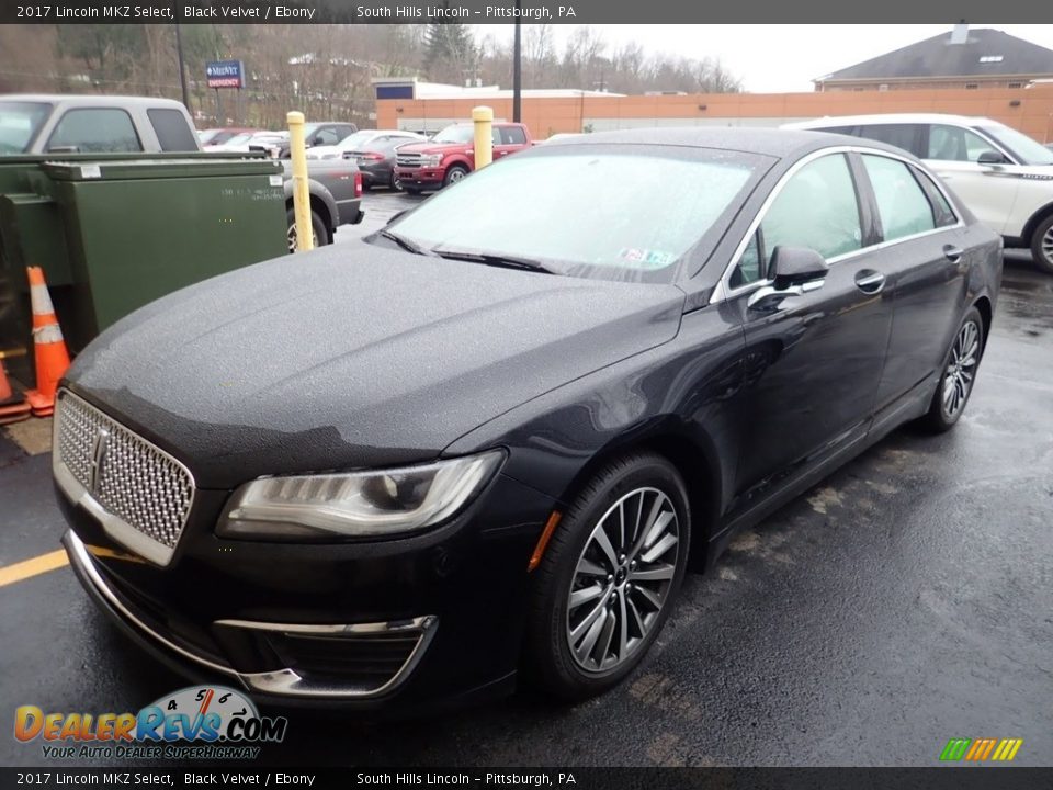 2017 Lincoln MKZ Select Black Velvet / Ebony Photo #1