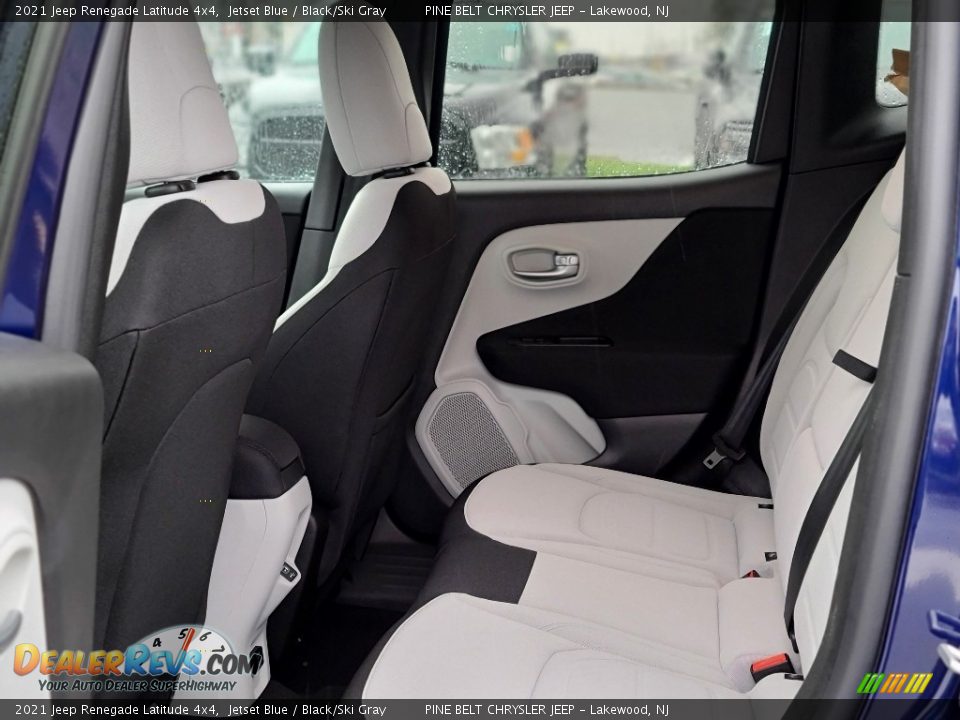 2021 Jeep Renegade Latitude 4x4 Jetset Blue / Black/Ski Gray Photo #9