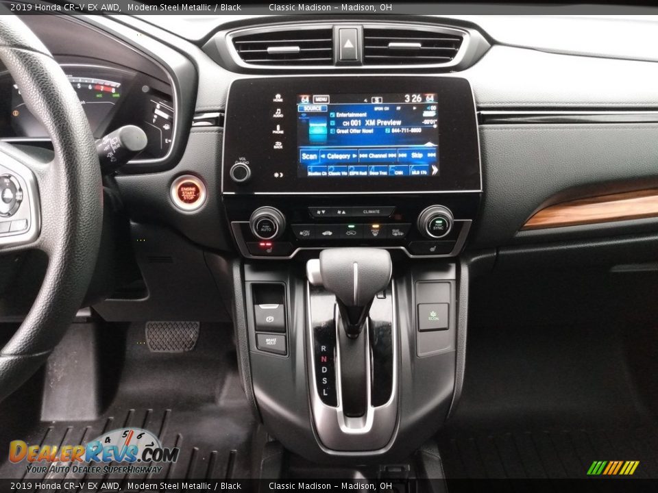 2019 Honda CR-V EX AWD Modern Steel Metallic / Black Photo #13