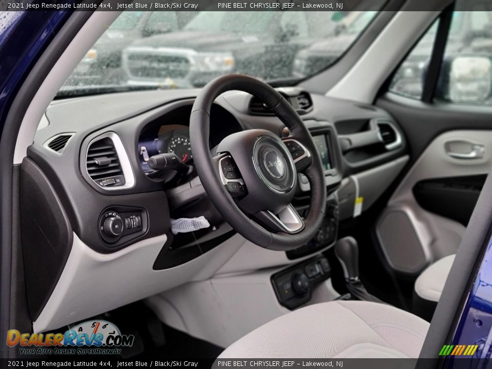 2021 Jeep Renegade Latitude 4x4 Jetset Blue / Black/Ski Gray Photo #13