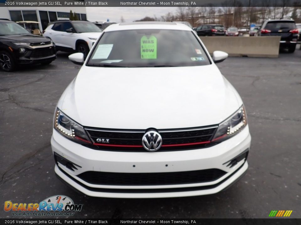 Pure White 2016 Volkswagen Jetta GLI SEL Photo #13