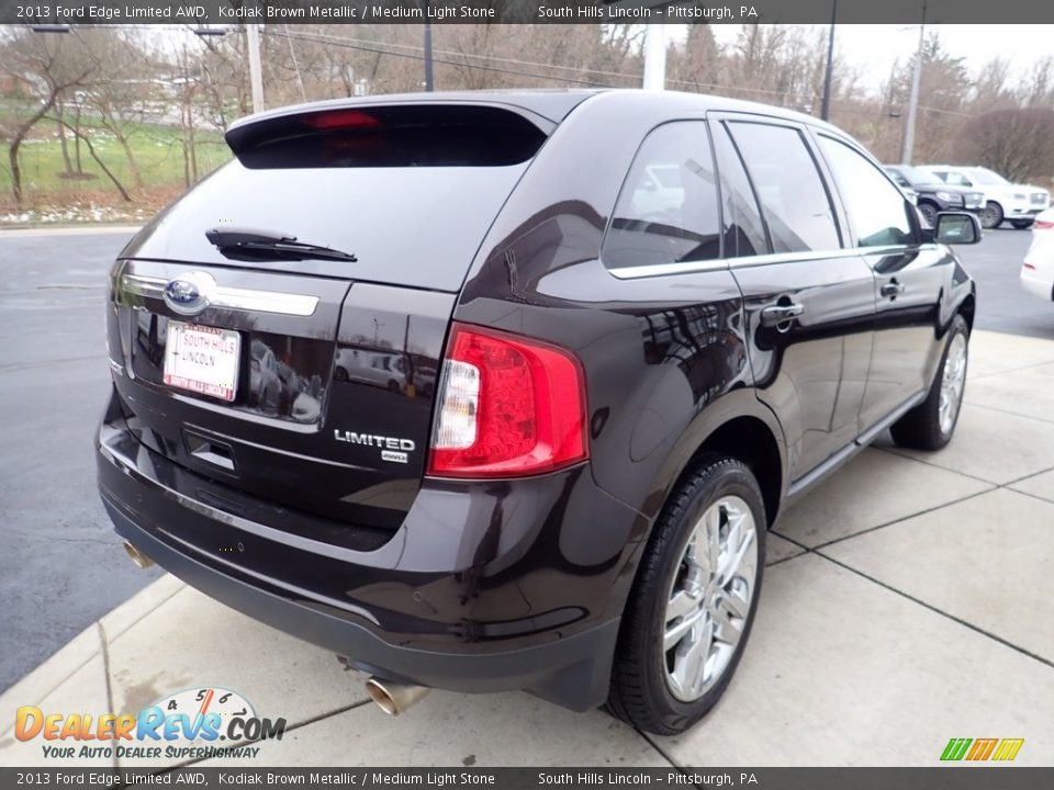 2013 Ford Edge Limited AWD Kodiak Brown Metallic / Medium Light Stone Photo #6