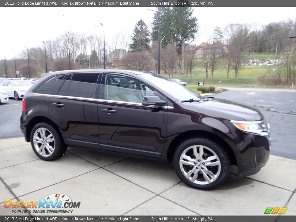 2013 Ford Edge Limited AWD Kodiak Brown Metallic / Medium Light Stone Photo #7