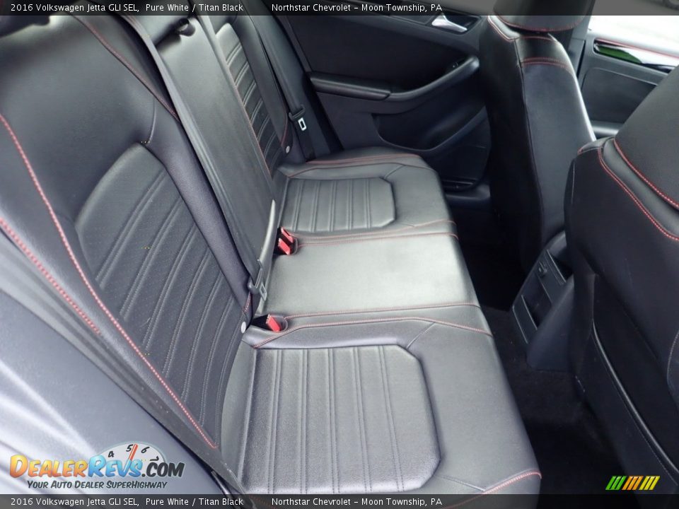 Rear Seat of 2016 Volkswagen Jetta GLI SEL Photo #18