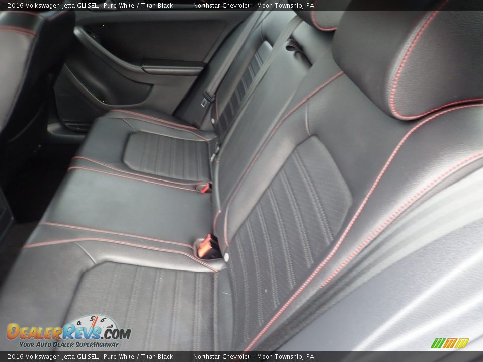 Rear Seat of 2016 Volkswagen Jetta GLI SEL Photo #20