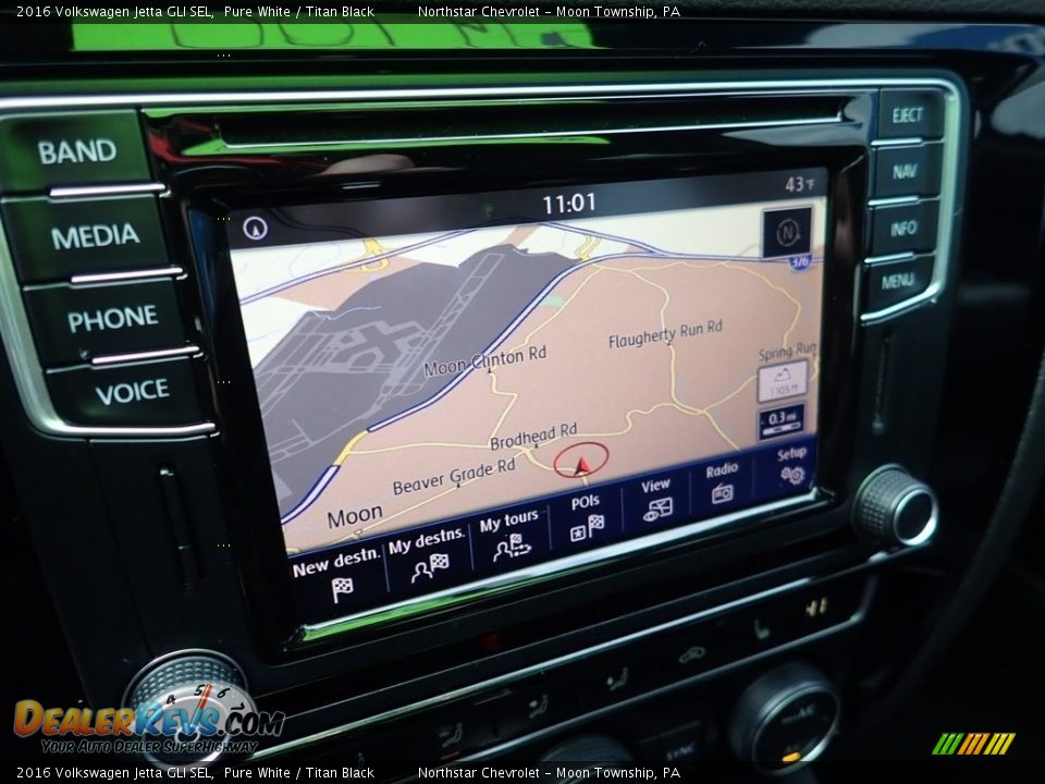 Navigation of 2016 Volkswagen Jetta GLI SEL Photo #26