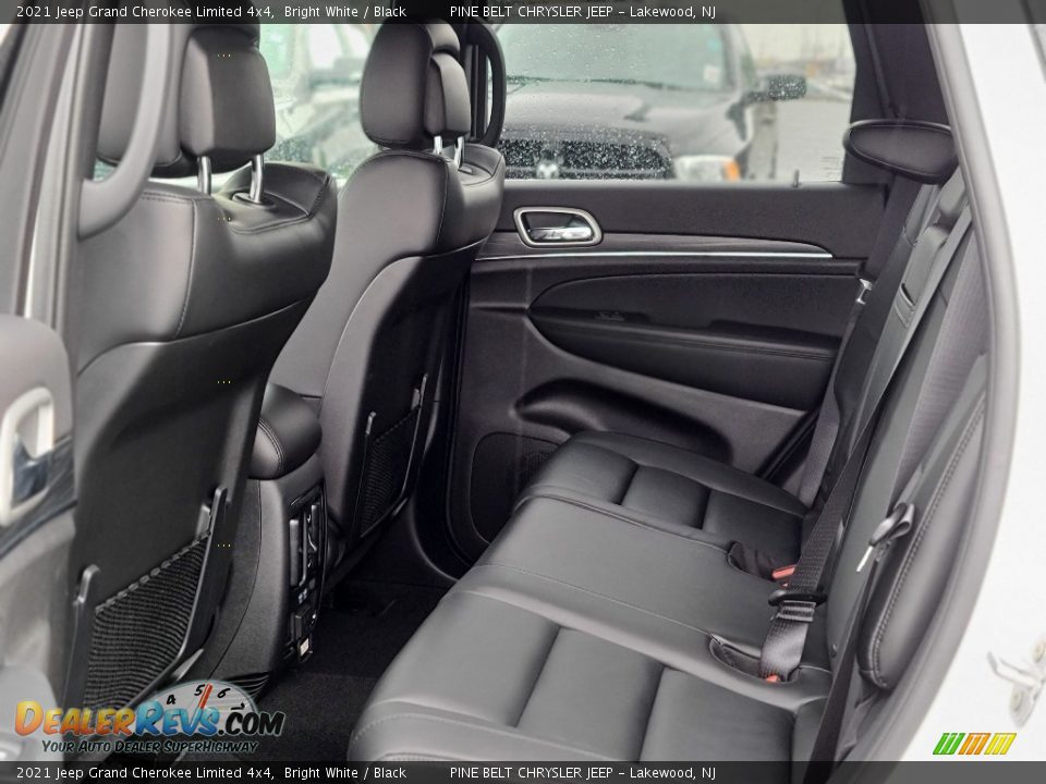 2021 Jeep Grand Cherokee Limited 4x4 Bright White / Black Photo #9