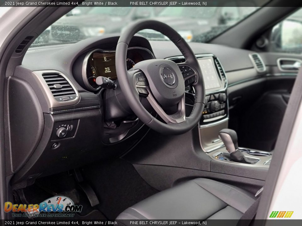 2021 Jeep Grand Cherokee Limited 4x4 Bright White / Black Photo #13