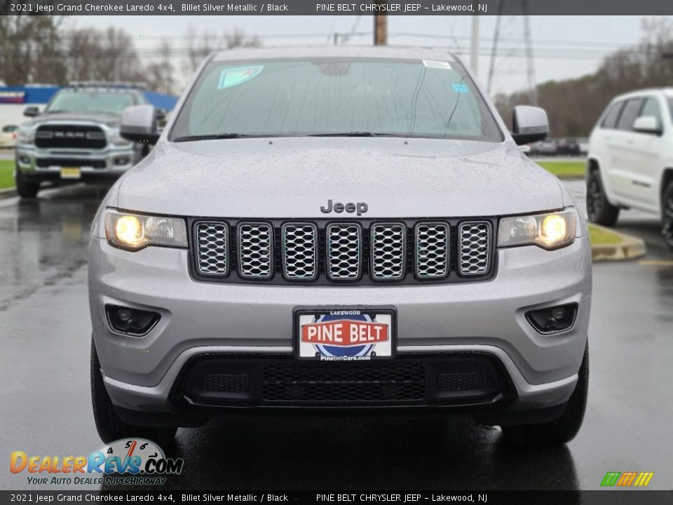 2021 Jeep Grand Cherokee Laredo 4x4 Billet Silver Metallic / Black Photo #3