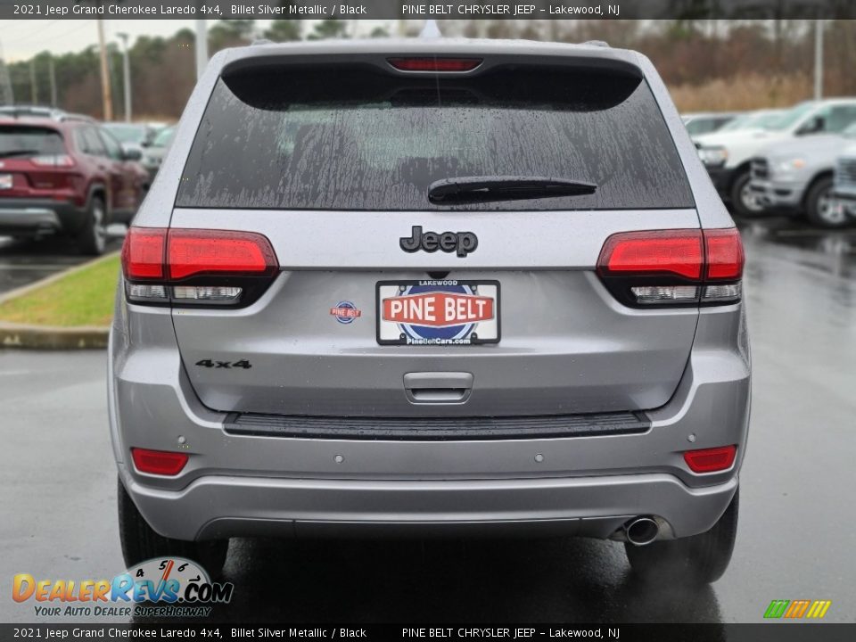 2021 Jeep Grand Cherokee Laredo 4x4 Billet Silver Metallic / Black Photo #7