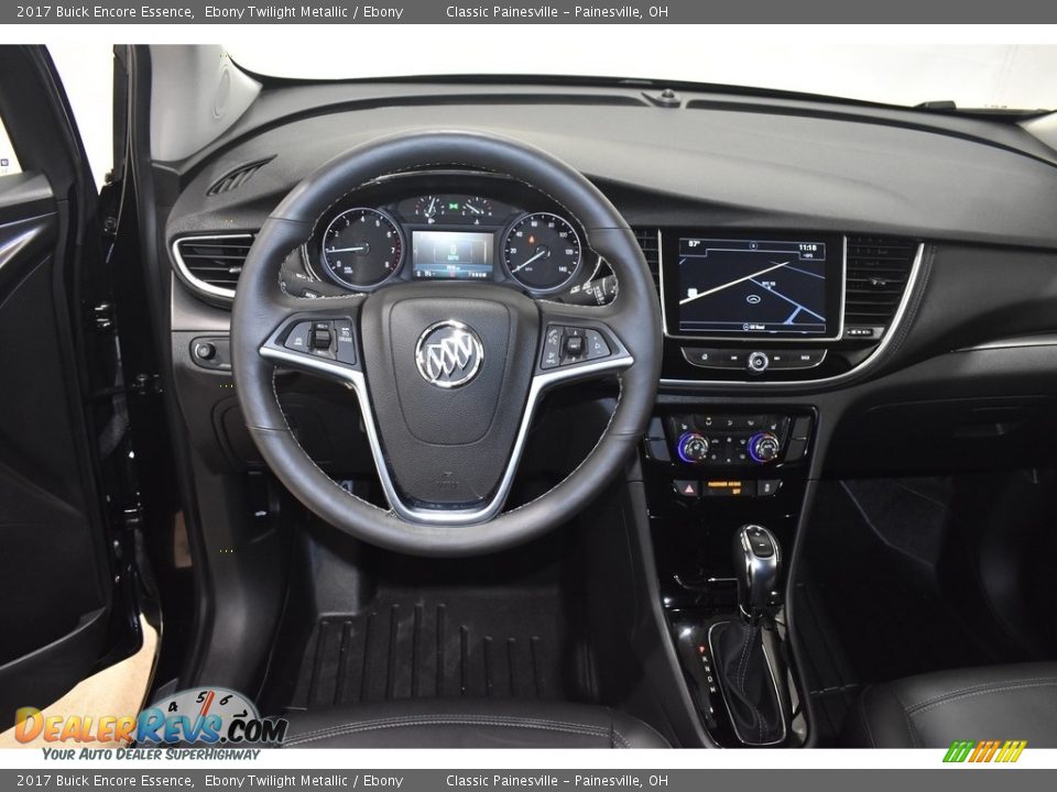2017 Buick Encore Essence Ebony Twilight Metallic / Ebony Photo #14