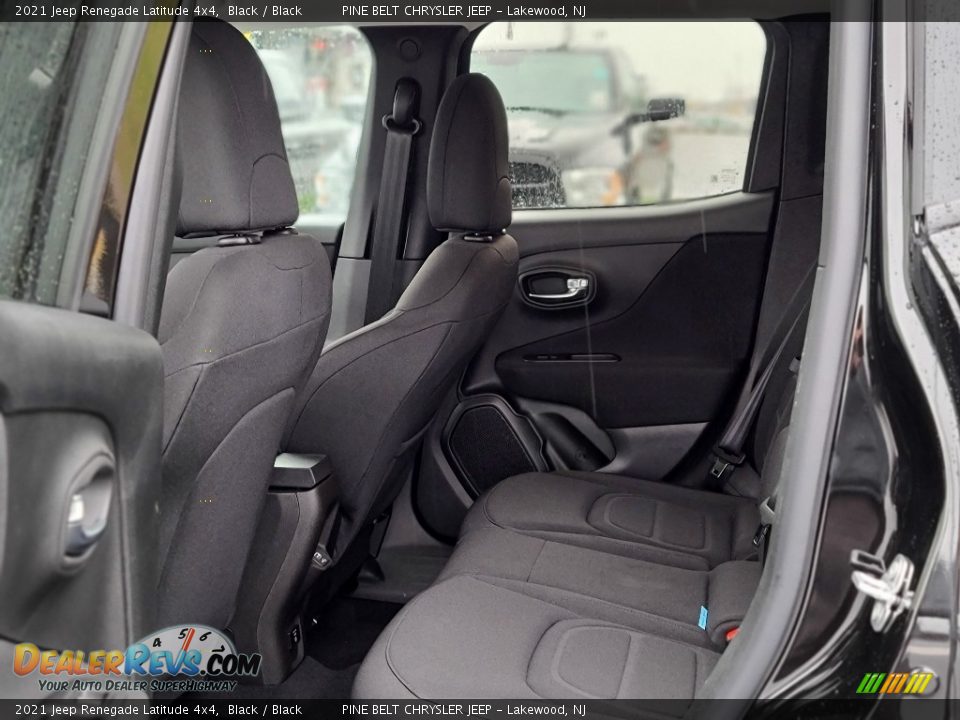 2021 Jeep Renegade Latitude 4x4 Black / Black Photo #9