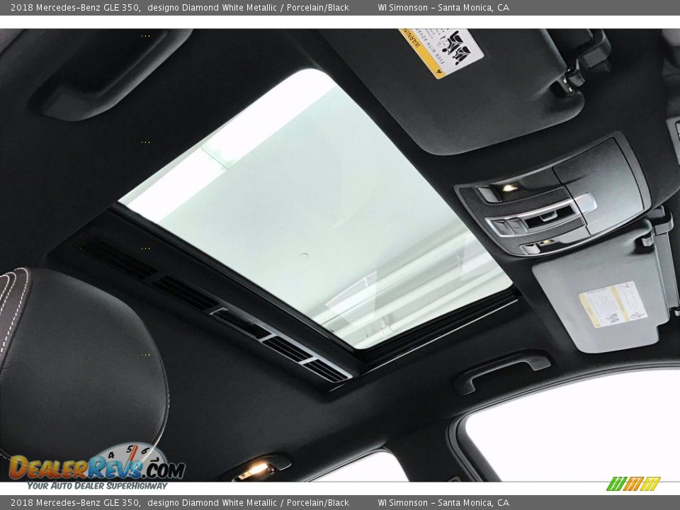 Sunroof of 2018 Mercedes-Benz GLE 350 Photo #25