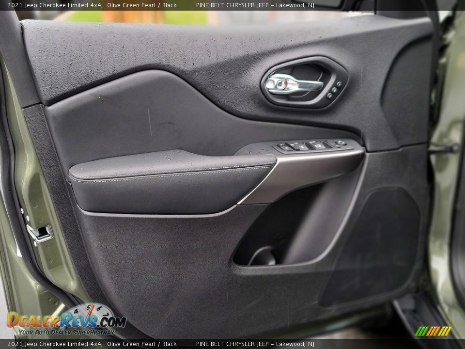 2021 Jeep Cherokee Limited 4x4 Olive Green Pearl / Black Photo #12