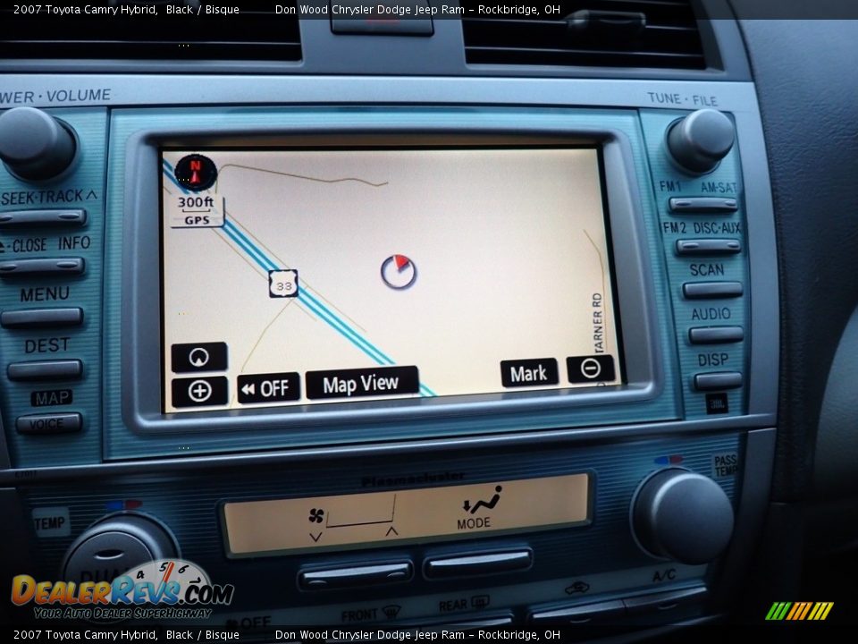 2007 Toyota Camry Hybrid Black / Bisque Photo #3