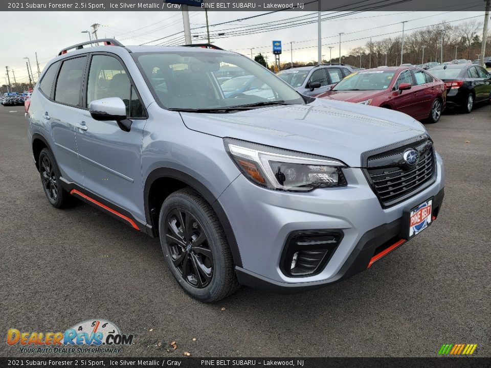 2021 Subaru Forester 2.5i Sport Ice Silver Metallic / Gray Photo #1