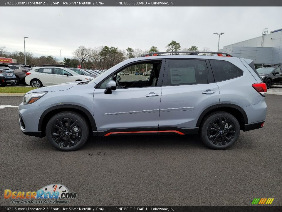 2021 Subaru Forester 2.5i Sport Ice Silver Metallic / Gray Photo #4