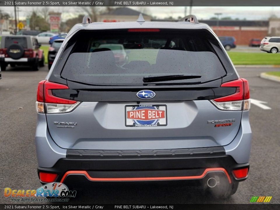 2021 Subaru Forester 2.5i Sport Ice Silver Metallic / Gray Photo #7