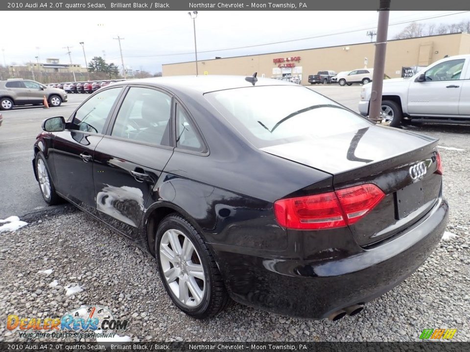 2010 Audi A4 2.0T quattro Sedan Brilliant Black / Black Photo #2