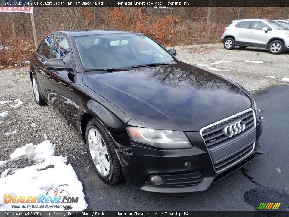 2010 Audi A4 2.0T quattro Sedan Brilliant Black / Black Photo #5