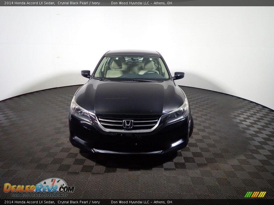 2014 Honda Accord LX Sedan Crystal Black Pearl / Ivory Photo #4