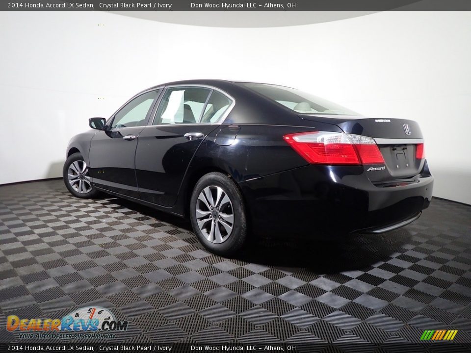 2014 Honda Accord LX Sedan Crystal Black Pearl / Ivory Photo #9