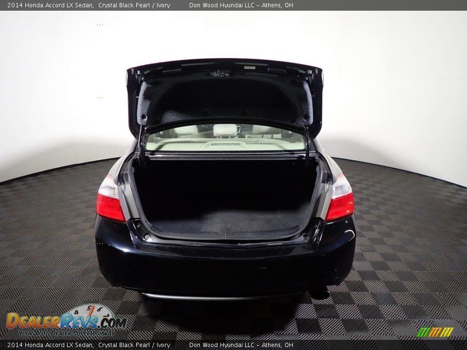 2014 Honda Accord LX Sedan Crystal Black Pearl / Ivory Photo #11