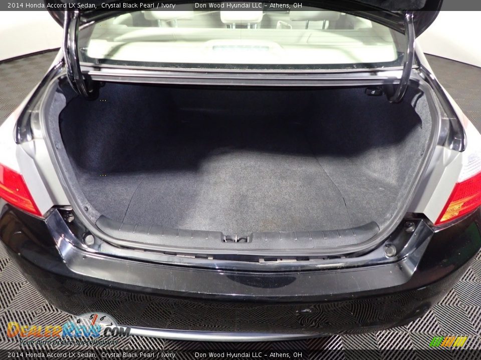 2014 Honda Accord LX Sedan Crystal Black Pearl / Ivory Photo #12
