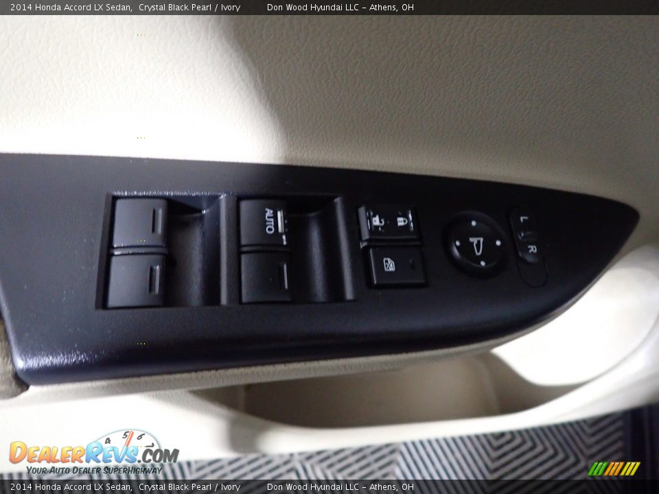 2014 Honda Accord LX Sedan Crystal Black Pearl / Ivory Photo #18