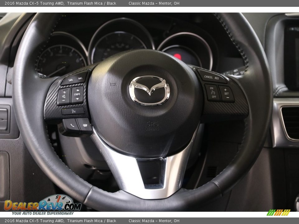 2016 Mazda CX-5 Touring AWD Titanium Flash Mica / Black Photo #7