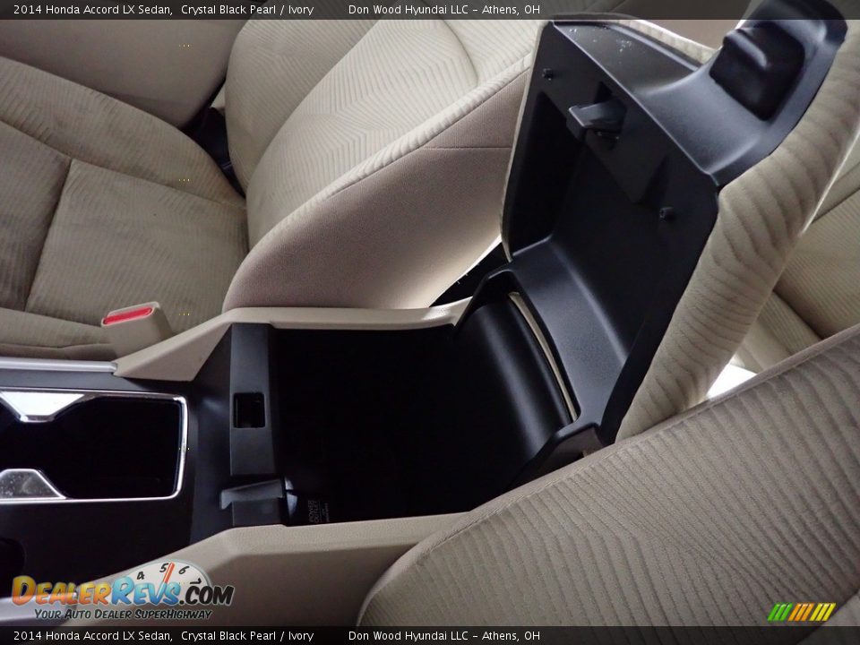 2014 Honda Accord LX Sedan Crystal Black Pearl / Ivory Photo #29