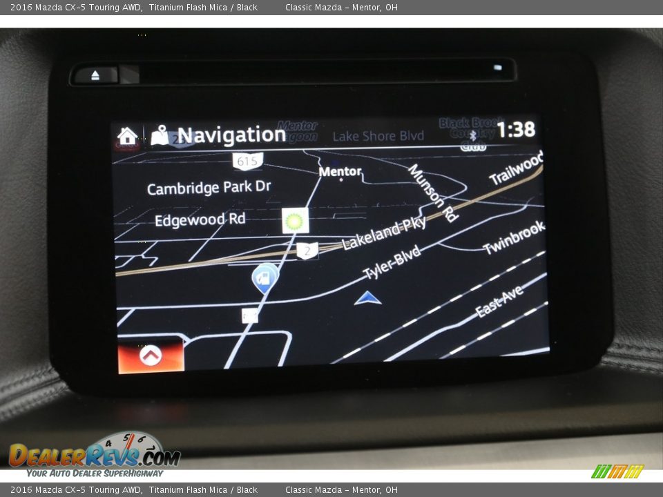 2016 Mazda CX-5 Touring AWD Titanium Flash Mica / Black Photo #10