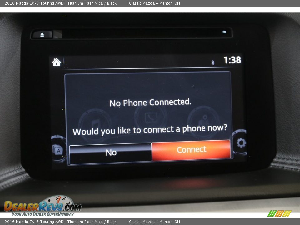 2016 Mazda CX-5 Touring AWD Titanium Flash Mica / Black Photo #11