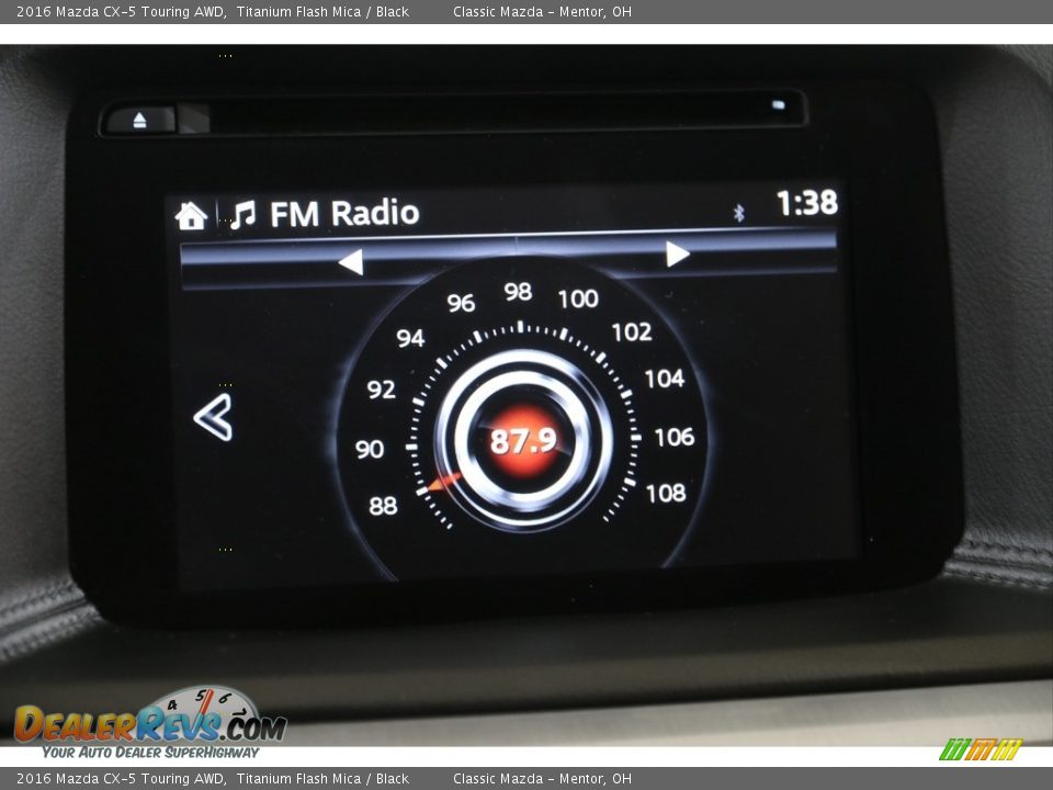2016 Mazda CX-5 Touring AWD Titanium Flash Mica / Black Photo #12