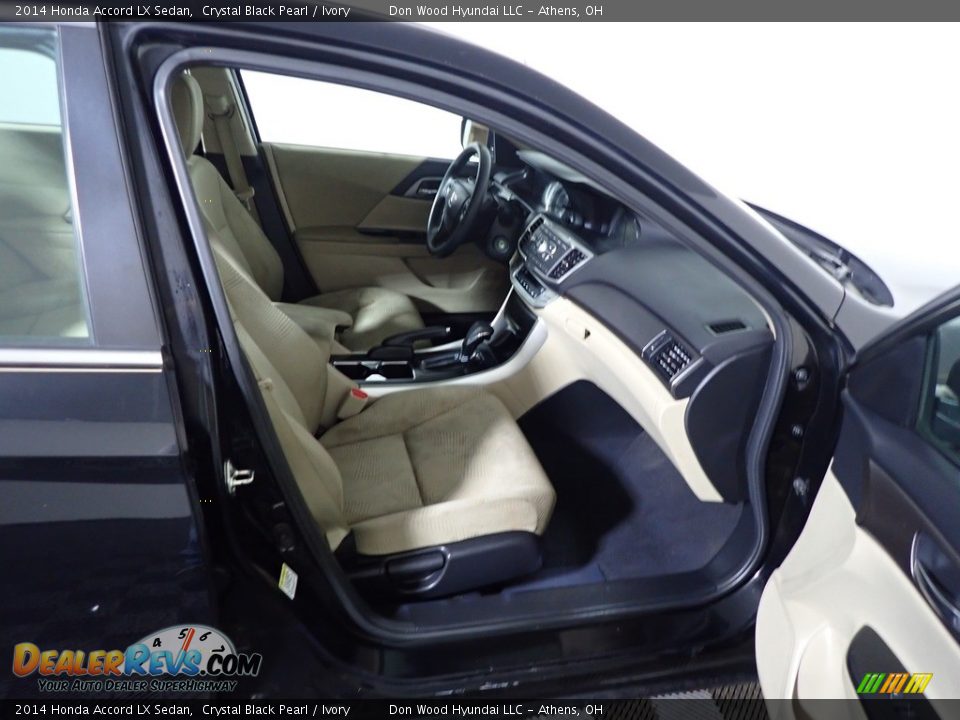 2014 Honda Accord LX Sedan Crystal Black Pearl / Ivory Photo #35