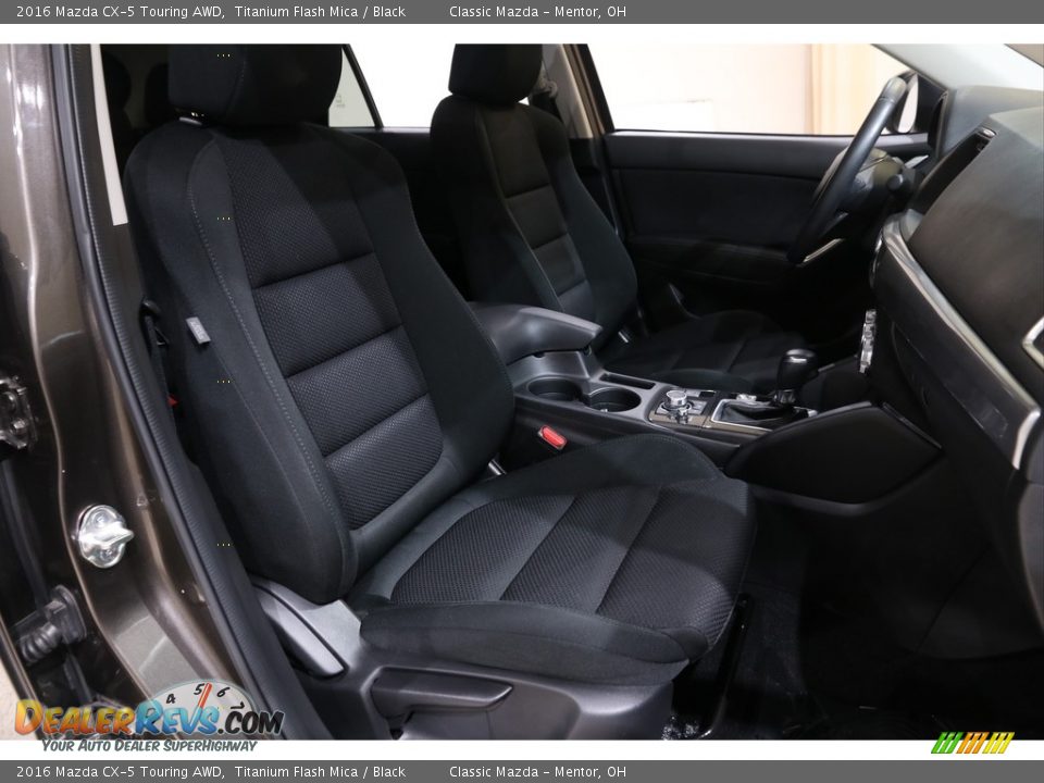 2016 Mazda CX-5 Touring AWD Titanium Flash Mica / Black Photo #14