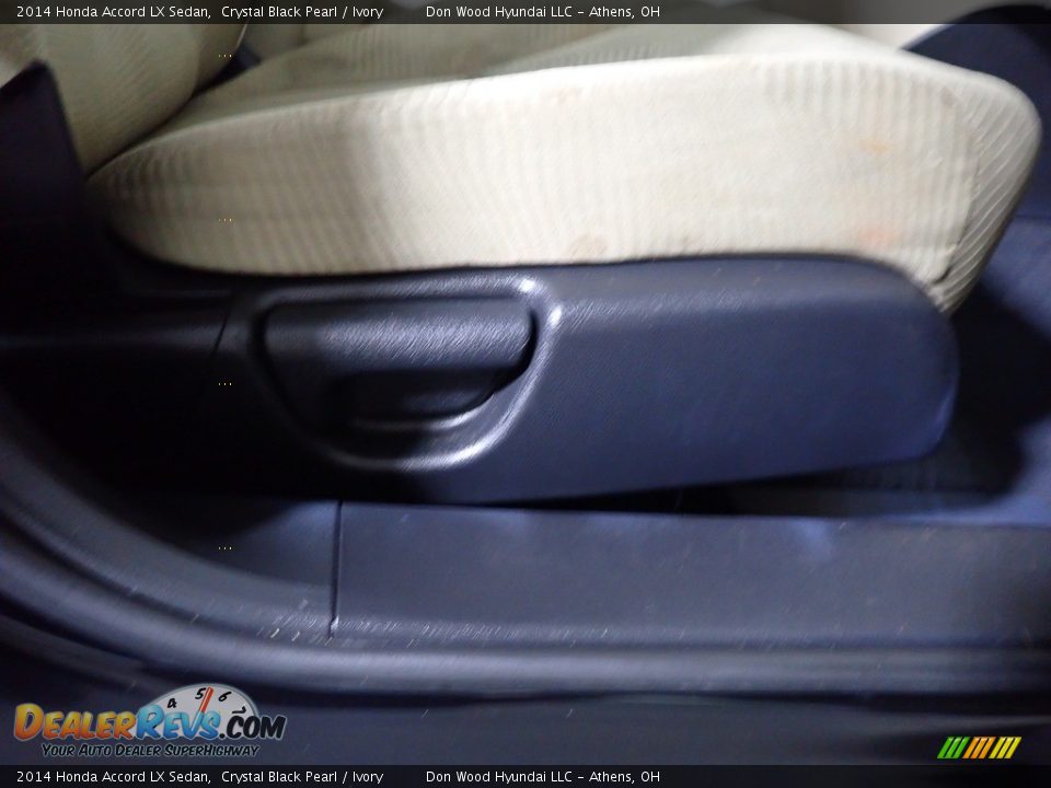 2014 Honda Accord LX Sedan Crystal Black Pearl / Ivory Photo #36