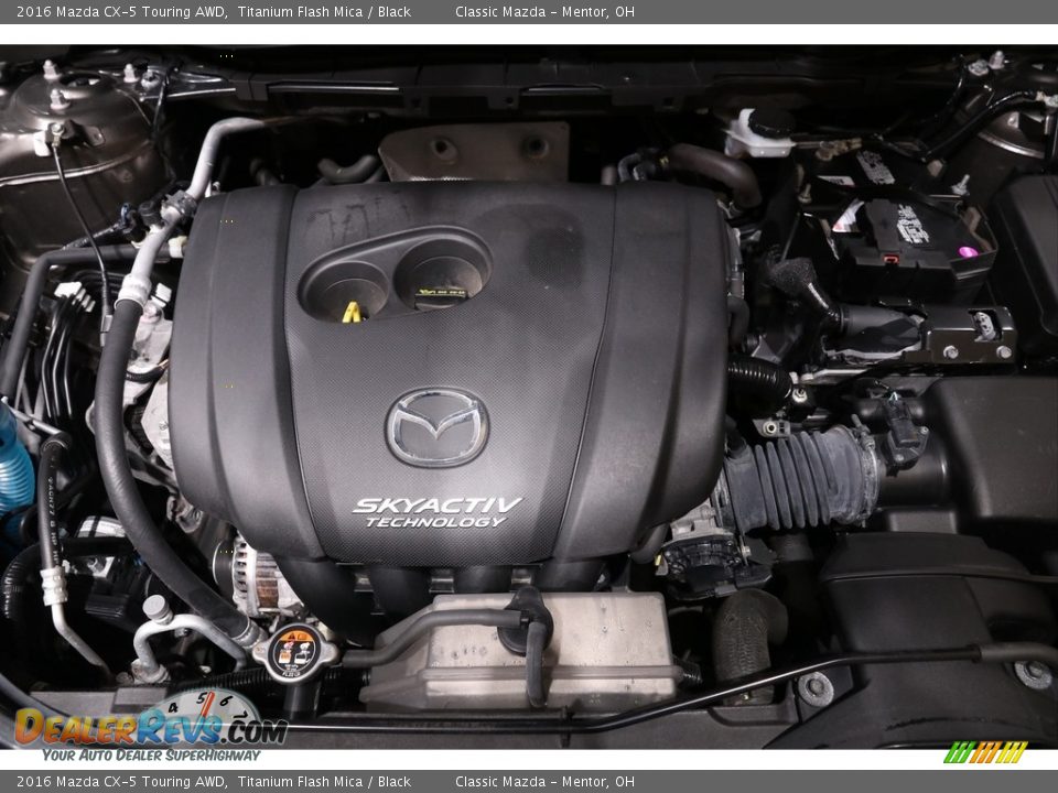2016 Mazda CX-5 Touring AWD Titanium Flash Mica / Black Photo #18