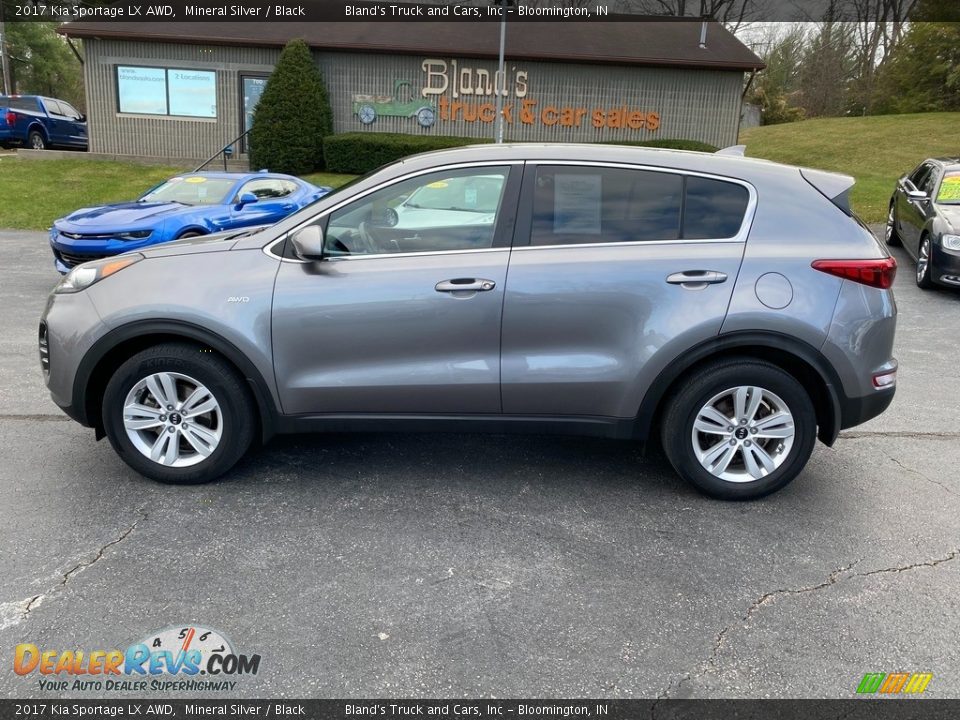 2017 Kia Sportage LX AWD Mineral Silver / Black Photo #1