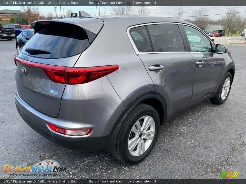 2017 Kia Sportage LX AWD Mineral Silver / Black Photo #6