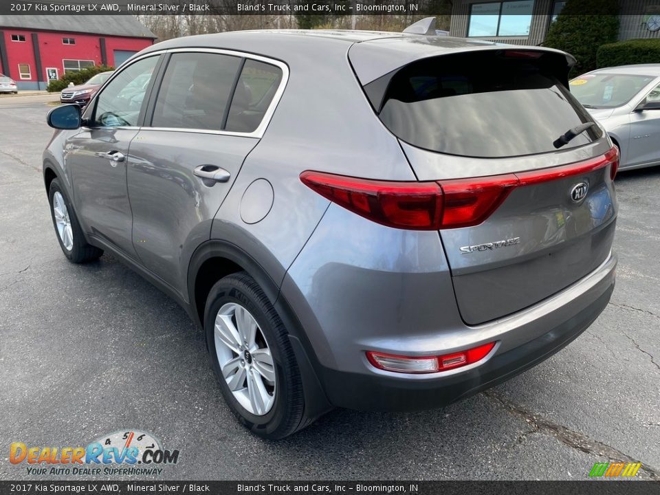 2017 Kia Sportage LX AWD Mineral Silver / Black Photo #7