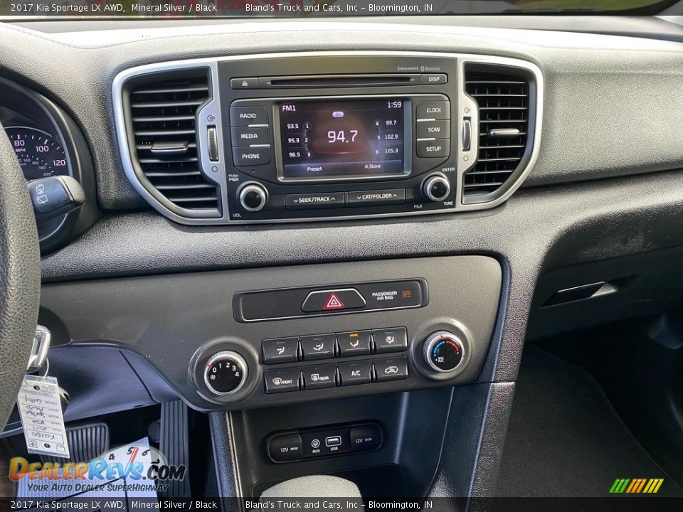 2017 Kia Sportage LX AWD Mineral Silver / Black Photo #19