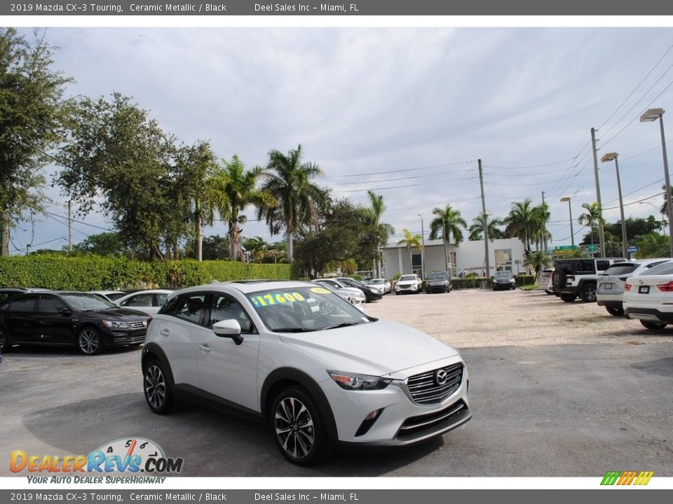 2019 Mazda CX-3 Touring Ceramic Metallic / Black Photo #1