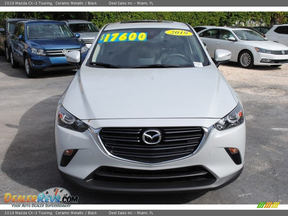 2019 Mazda CX-3 Touring Ceramic Metallic / Black Photo #3