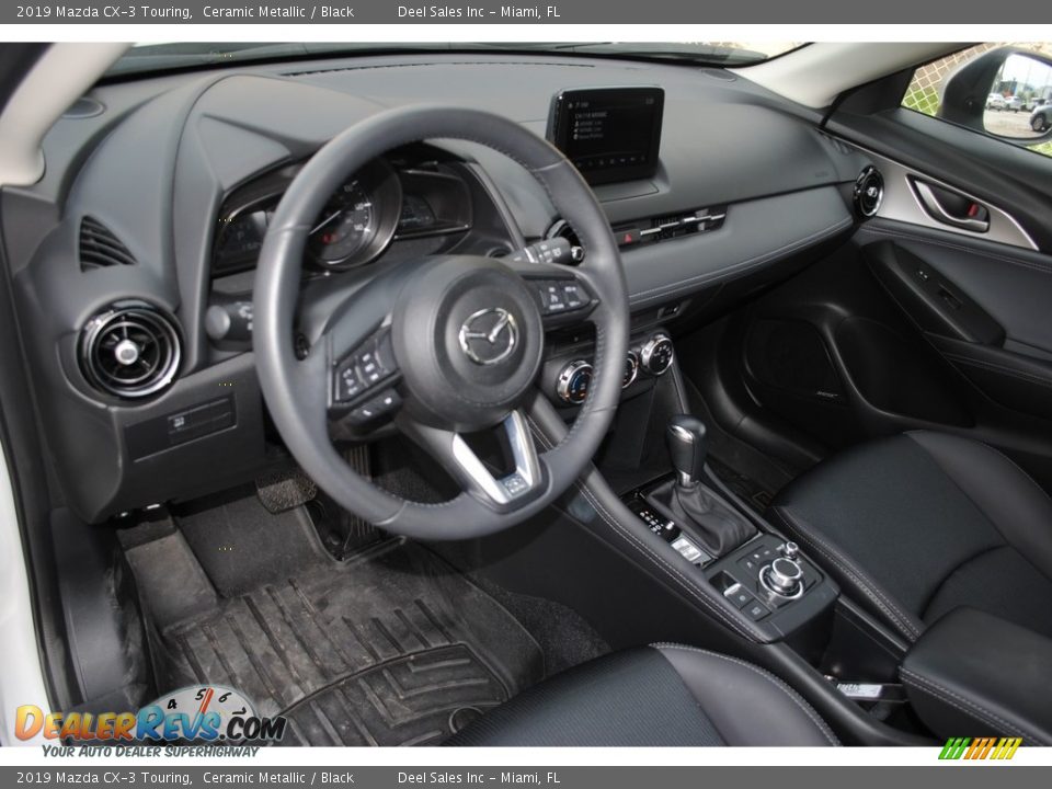 Black Interior - 2019 Mazda CX-3 Touring Photo #16