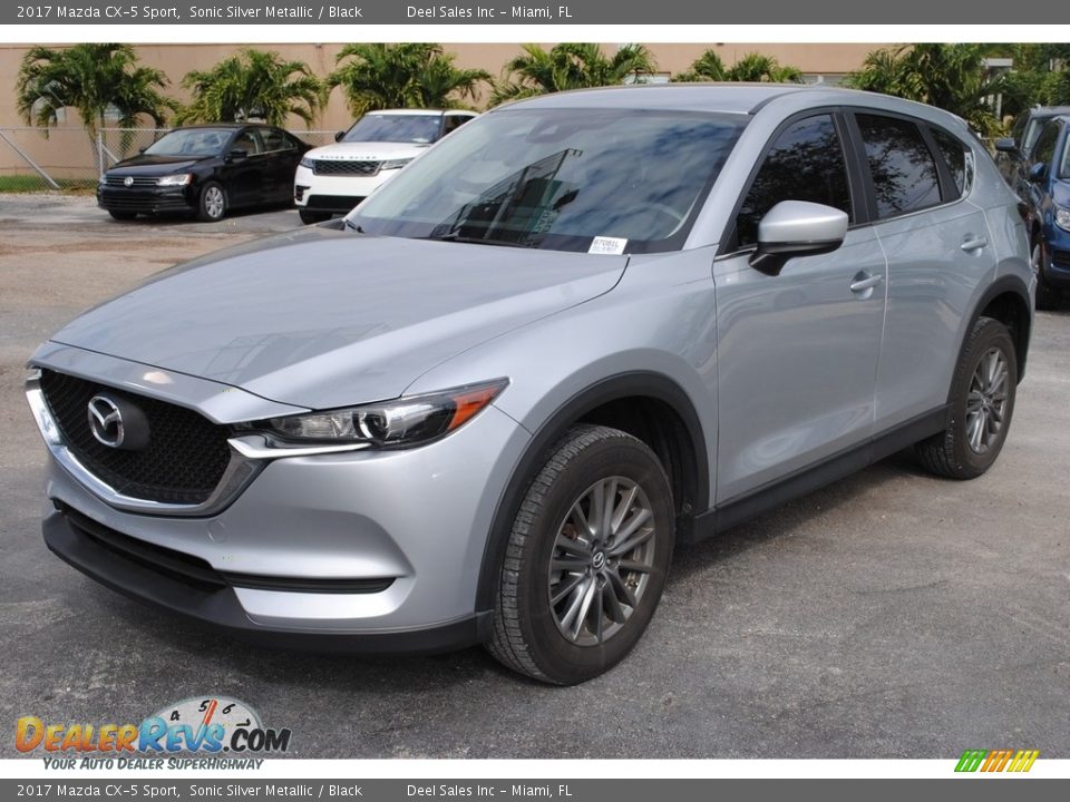 Sonic Silver Metallic 2017 Mazda CX-5 Sport Photo #4